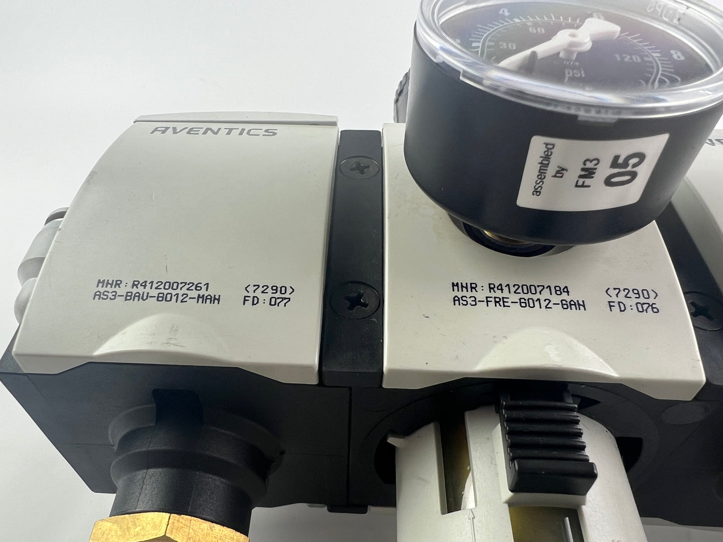 Aventics R412007261 R412007184 R412007383 R412007273 R412007251 + R412010767 Pressure Regulating Valves