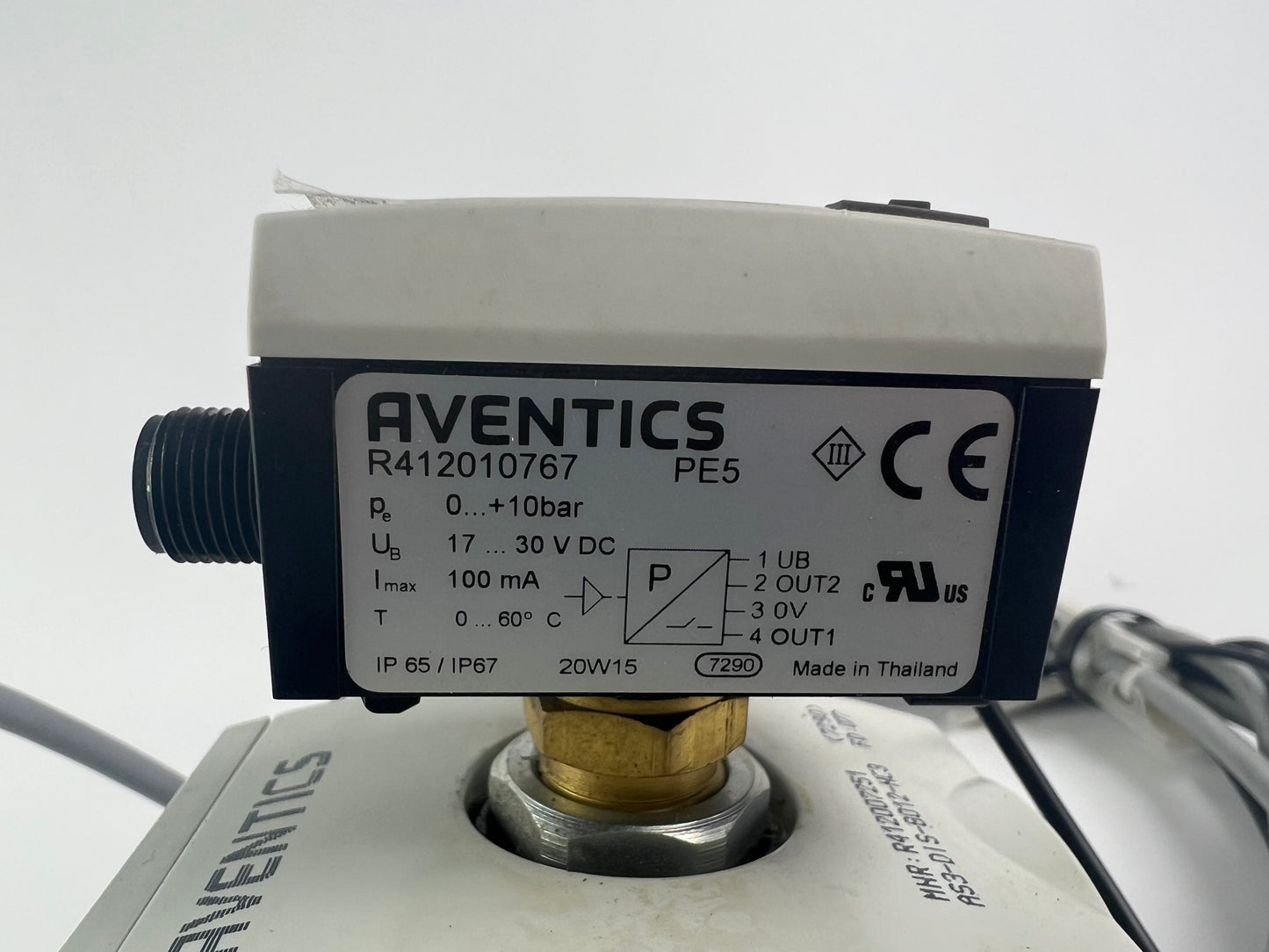 Aventics R412007261 R412007184 R412007383 R412007273 R412007251 + R412010767 Pressure Regulating Valves