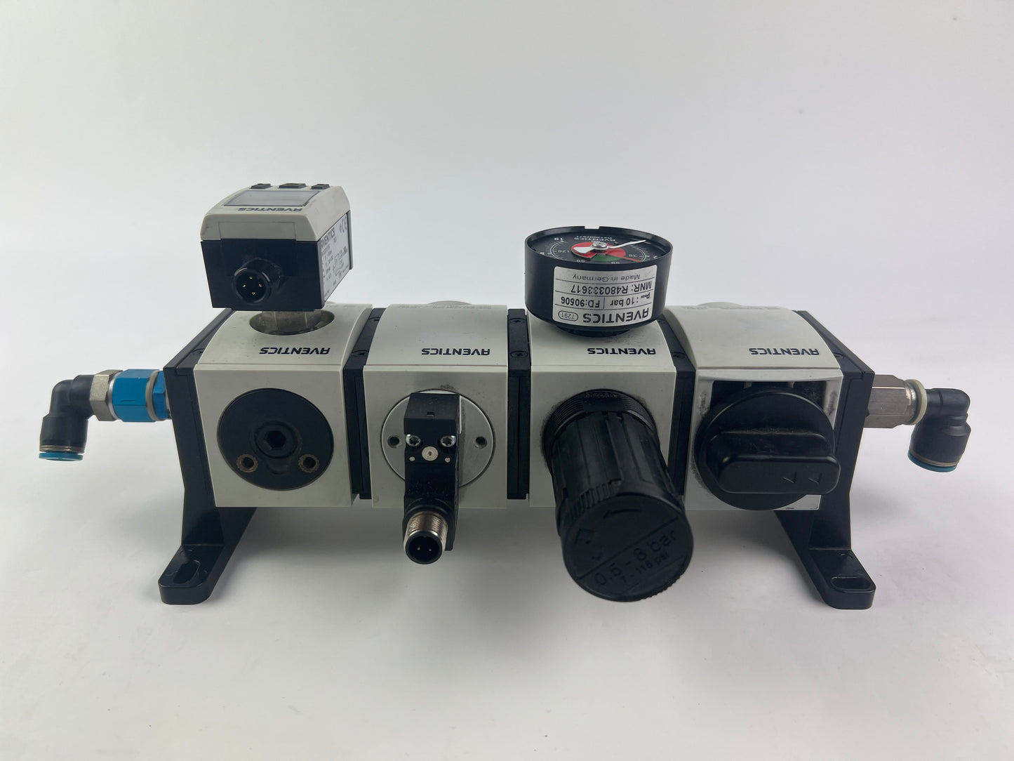 Aventics Pressure Regulating Valves R412006256 R412006175 R412006380 R412006250 + R412010767 + 2x 6,5m Cables