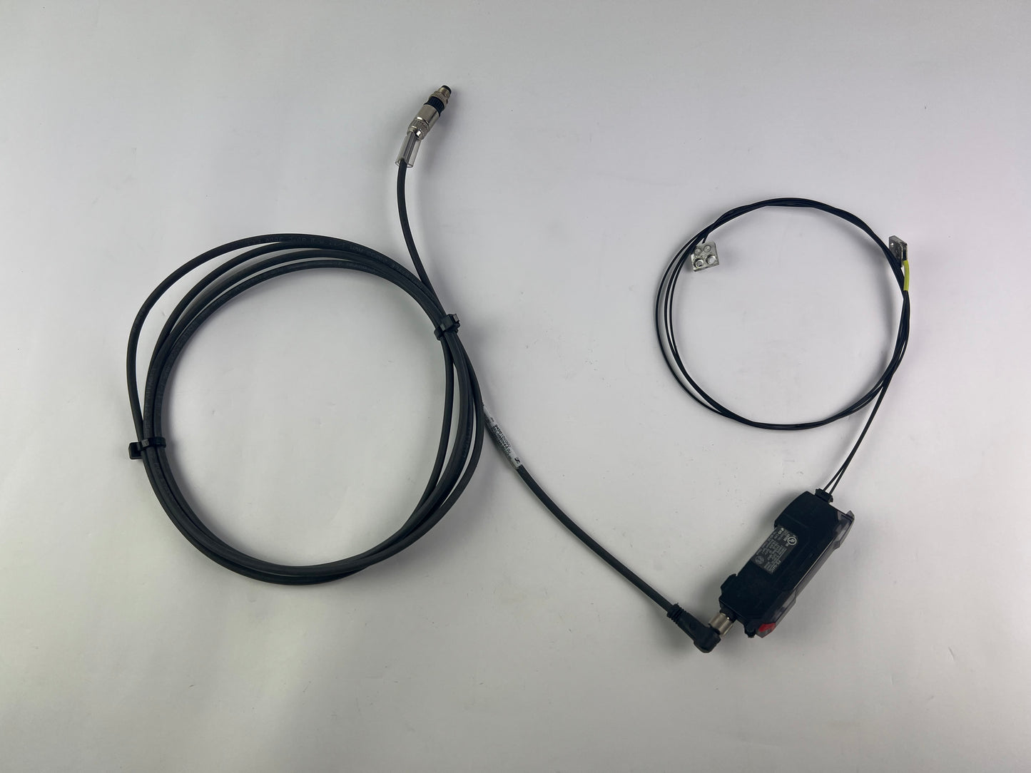 Keyence FS-N41C Fiber Optic Sensor + 2x FU-52TZ Heads with 2.5m Cable