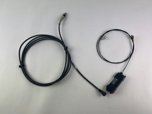 Keyence FS-N41C Fiber Optic Sensor + 2x FU-52TZ Heads with 2.5m Cable