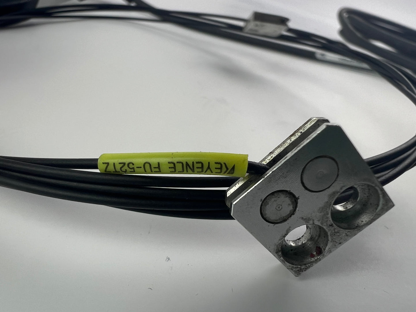 Keyence FS-N41C Fiber Optic Sensor + 2x FU-52TZ Heads with 2.5m Cable