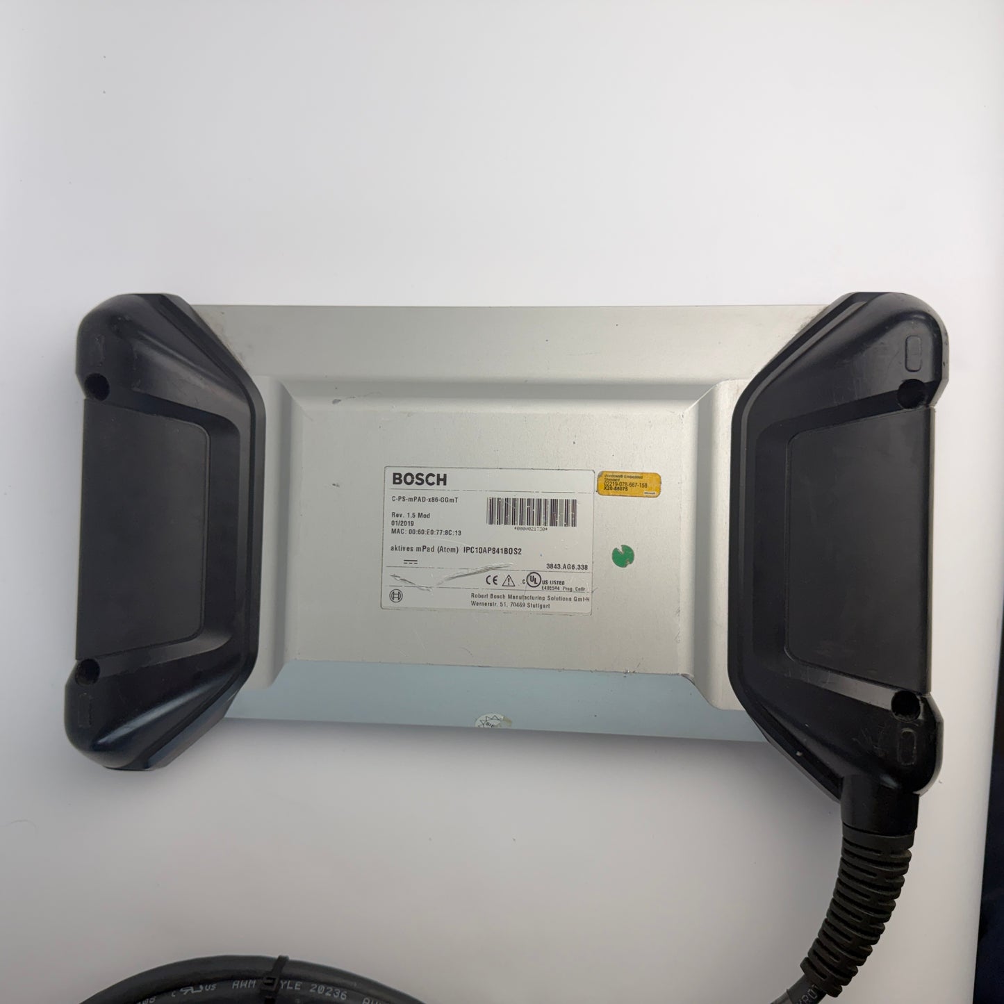 Bosch mPad C-PS-mPAD-x86-GGmT 3800.590.039 HMI Touch Panel w/ Mount Cable Cut