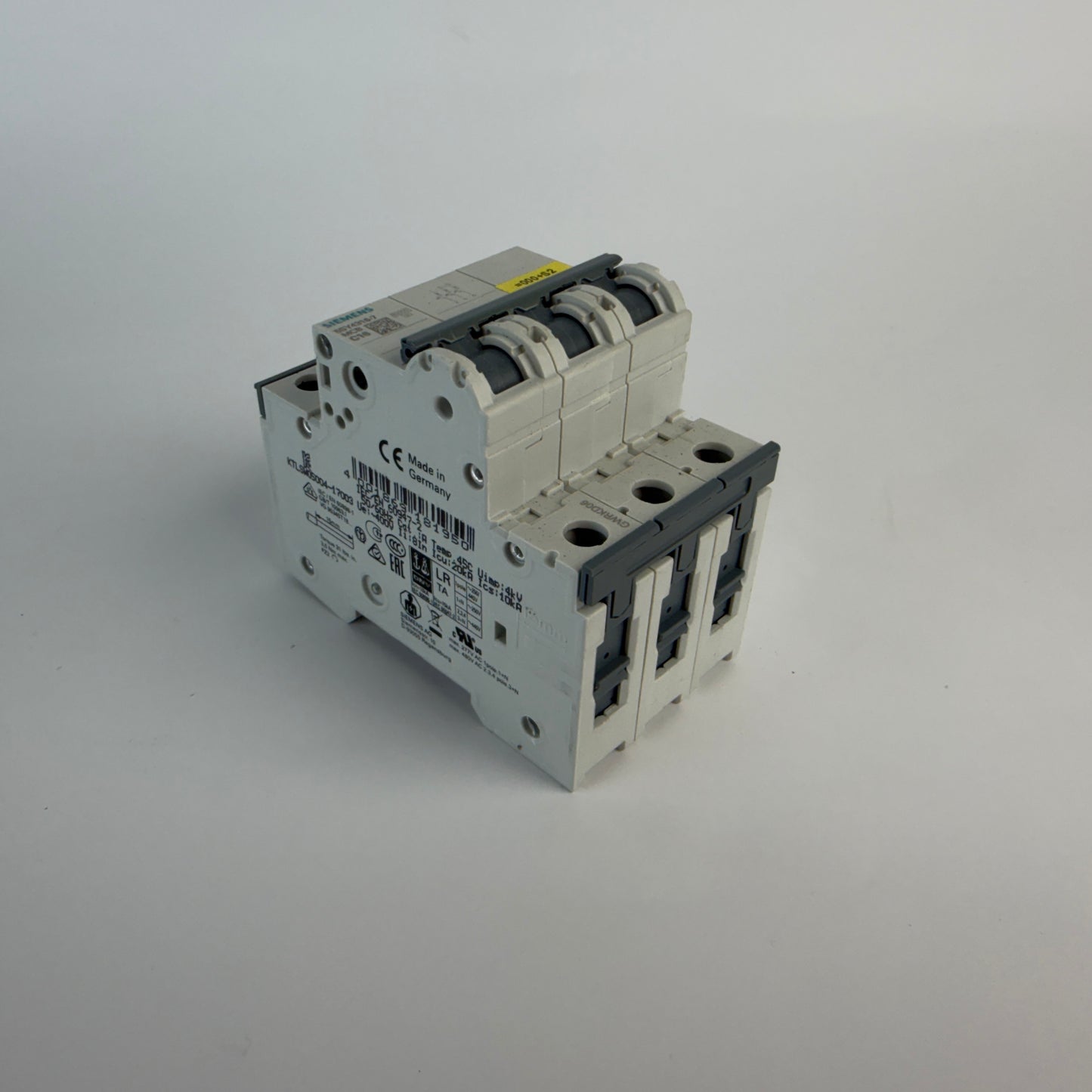 Siemens 5SY4316-7 3 Pole MCB C16 16A Circuit Breaker 10kA 400V AC