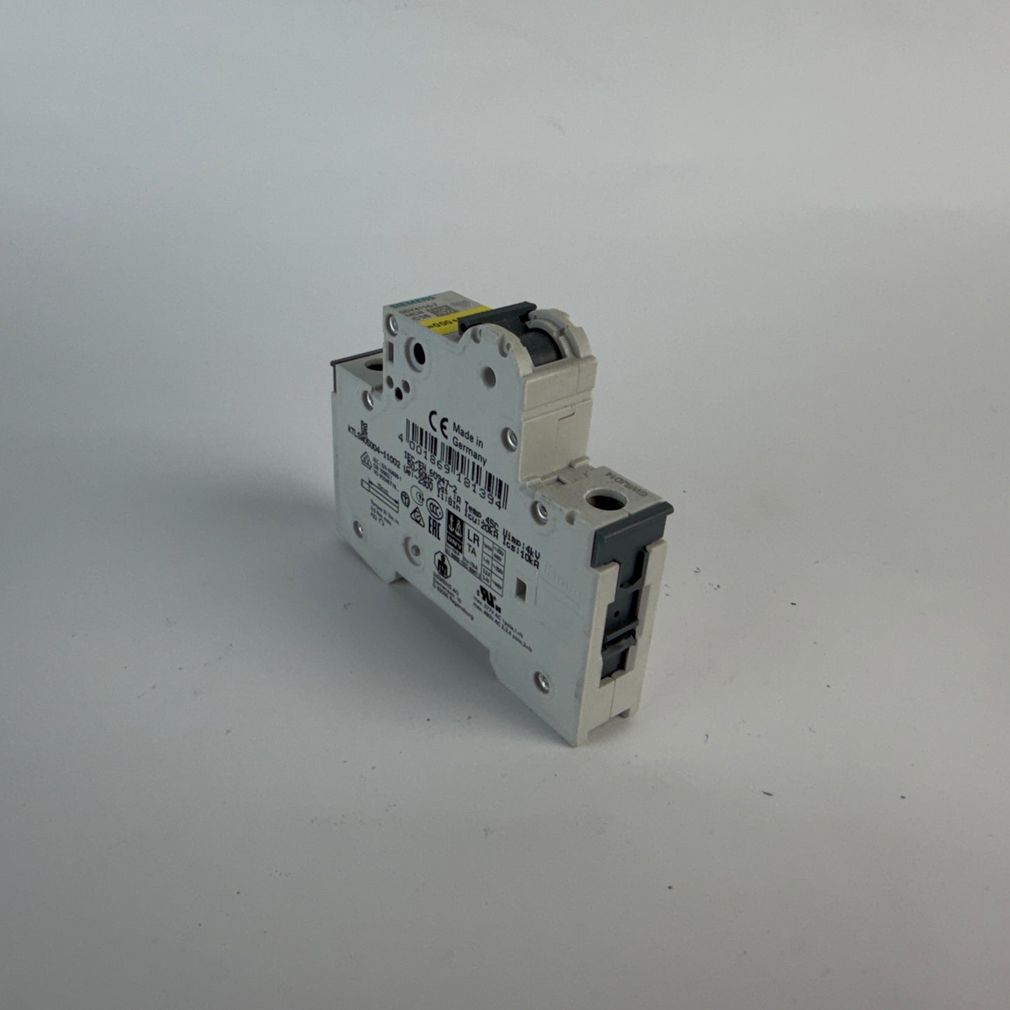 1x Siemens 5SY4116-7 MCB C16 16A 1 Pole Circuit Breaker 10kA 230/400V