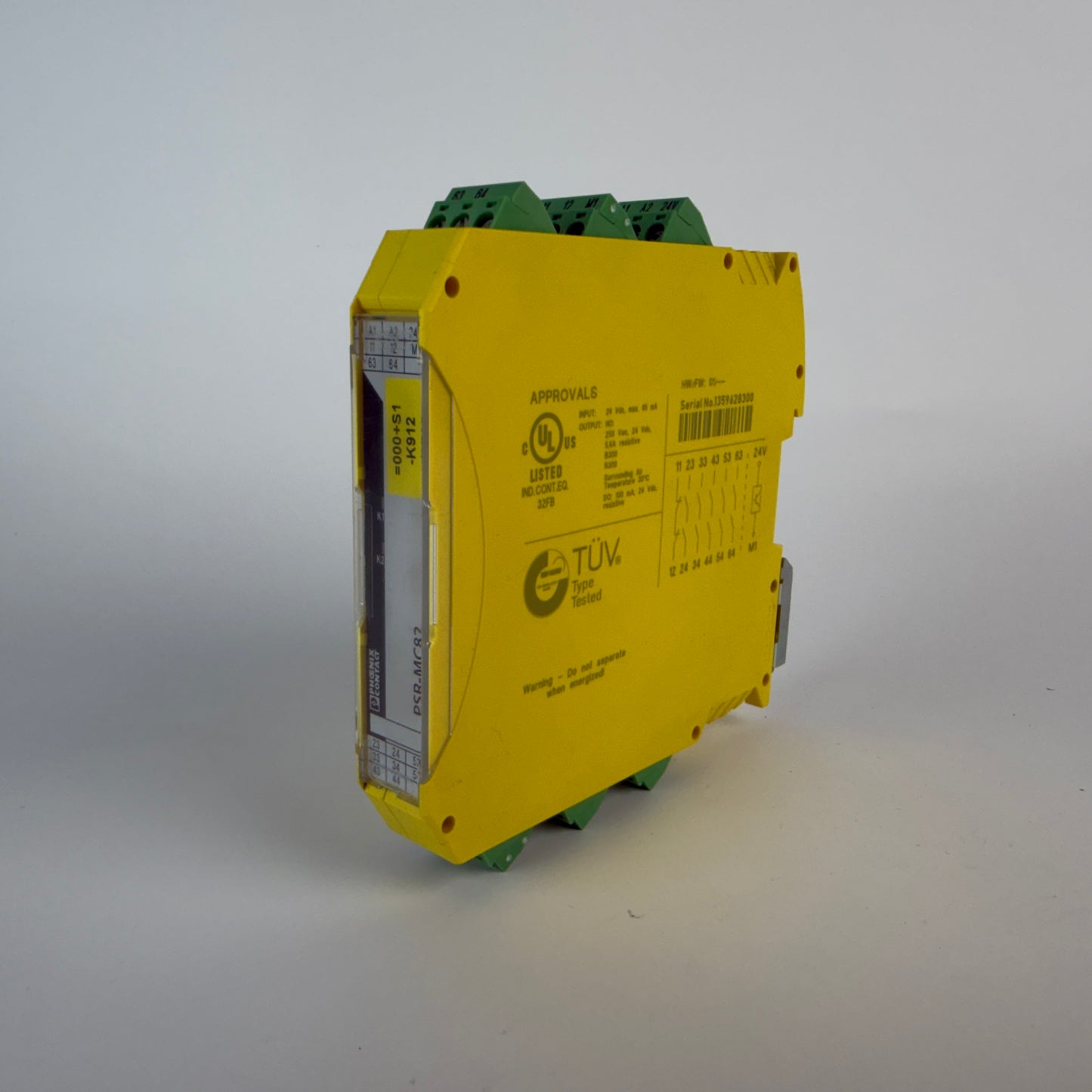 Phoenix Contact PSR-MC82-5NO-1NC-1DO-24DC-SC Safety Relay Module SIL3