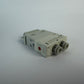 SMC VQ2000-FPG-C8C8-F Double Check Block 4-Way Pneumatic Valve Manifold Module