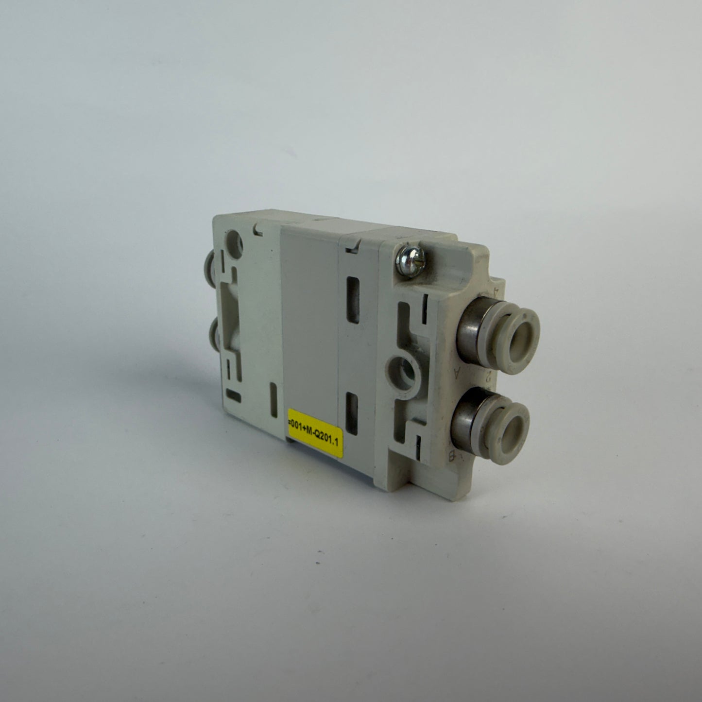 SMC VQ2000-FPG-C8C8-F Double Check Block 4-Way Pneumatic Valve Manifold Module