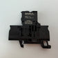 Lot of 6 Weidmuller AFS 4 2C BK Fuse Terminal Blocks FSPG LED 100-250V BK