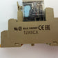 Lot of 3 Omron G2R-2-SNI(S) 24VDC Relay w/ P2RF-08-E Socket DIN Rail Mount