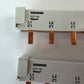 Lot of 4 Siemens 5ST3740 10mm² 3-Phase Pin Busbar Copper Comb Busbar