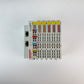 Beckhoff EK1100 EtherCAT Coupler w/ 2x EL1809 & 3x EL2809 I/O Modules
