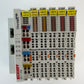 Beckhoff EK1100 EtherCAT Coupler w/ 2x EL1809 & 3x EL2809 I/O Modules