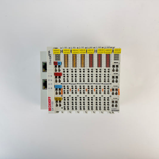 Beckhoff EK1100 EtherCAT Coupler w/ 3x EL1809 3x EL2809 I/O Modules