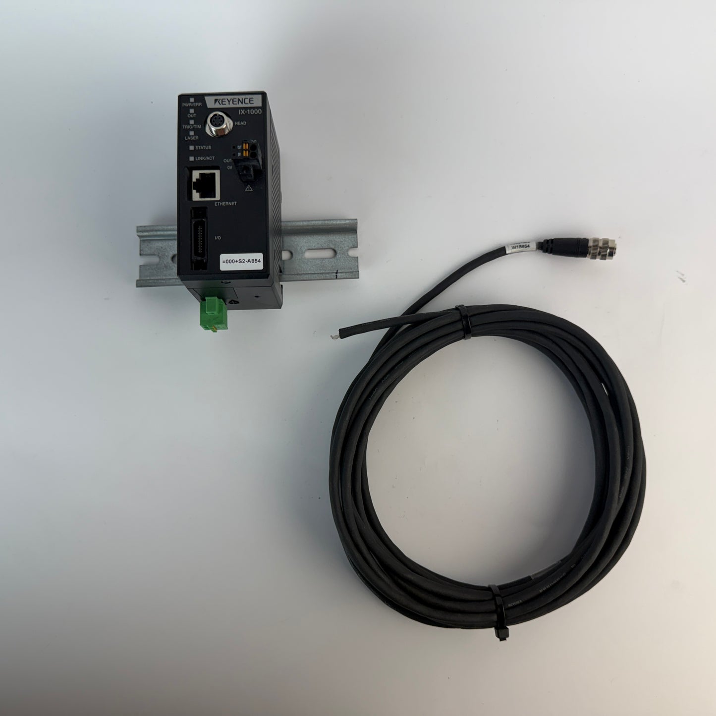 Keyence IX-1000 Laser Sensor Amplifier Controller + OP-87905 Cable 6.5m
