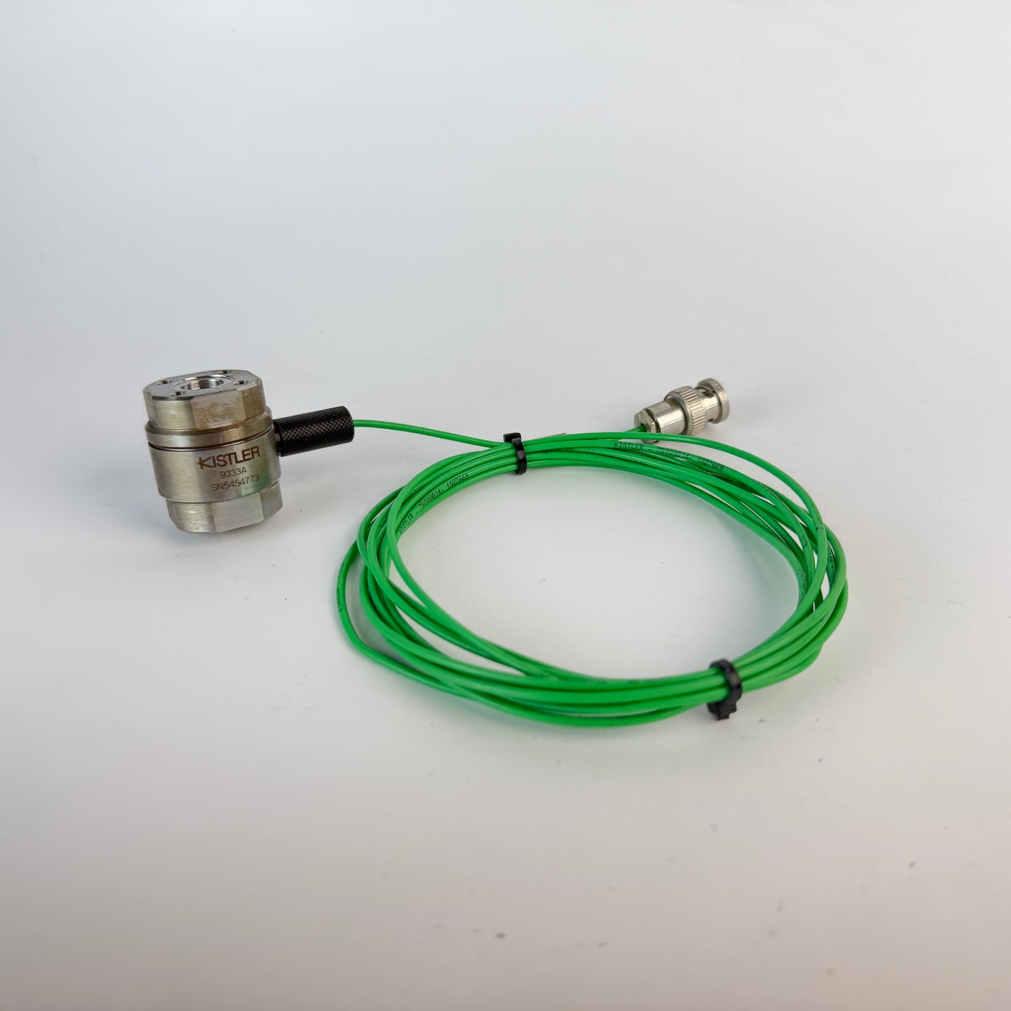 Kistler 9333A Piezoelectric Force Transducer Pressure Sensor Load Cell w/Cable