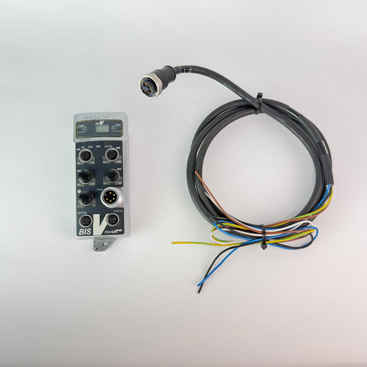 1x BALLUFF BIS00U9 BIS V-6110-063-C002 RFID Evaluation Unit EtherCAT + Cable