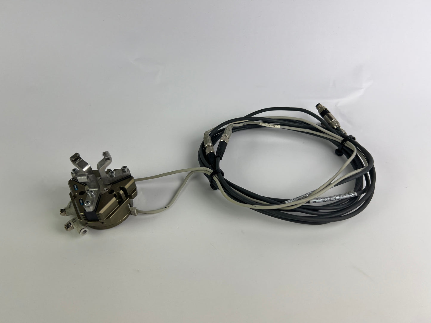 Schunk PZN 50/1 Pneumatic Centric Gripper 303309 355N 4mm + 2 Sensors 240cm