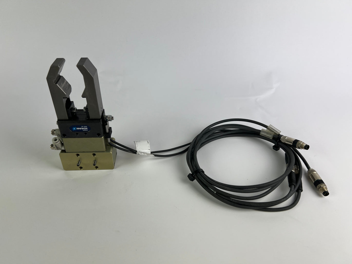 Schunk MPG 50 Two-Finger Parallel Gripper 340013 + 2x Balluff BES00JJ Inductive Sensors 160cm