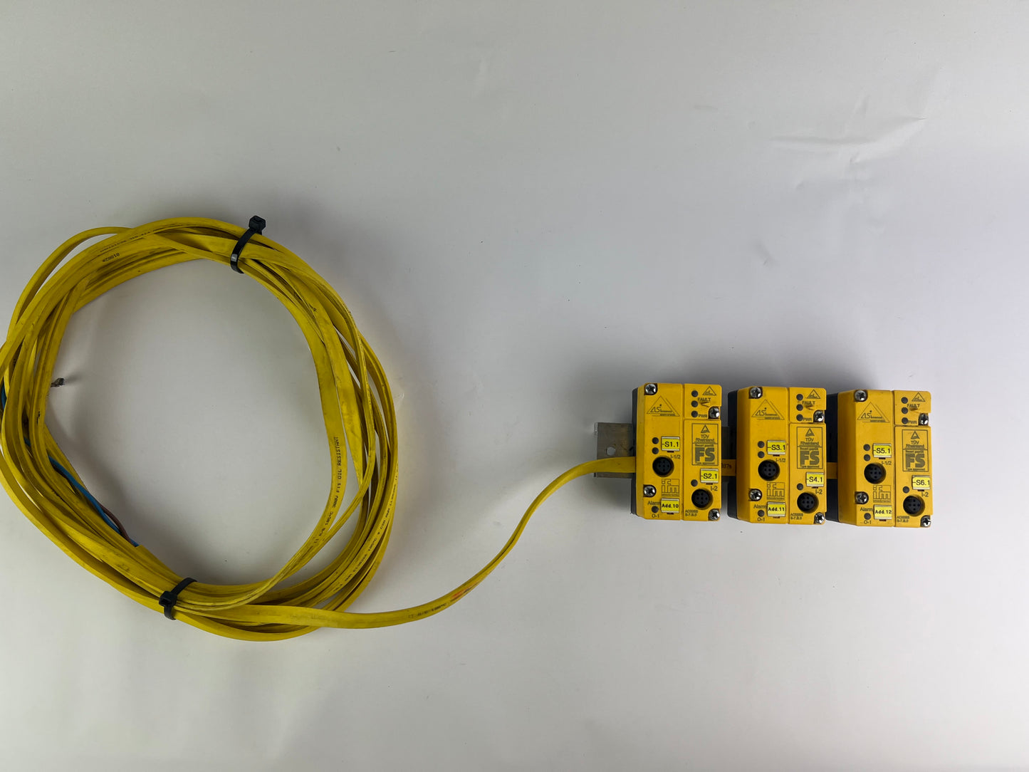 3x IFM AC005S Safe AS-Interface ClassicLine Module + 6m Cable