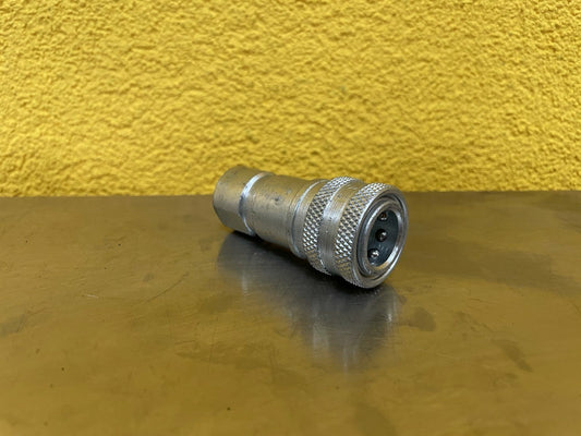 H3-63-BSPP Parker Steel Female Hydraulic Quick Connect Coupling, G 3/8 Female