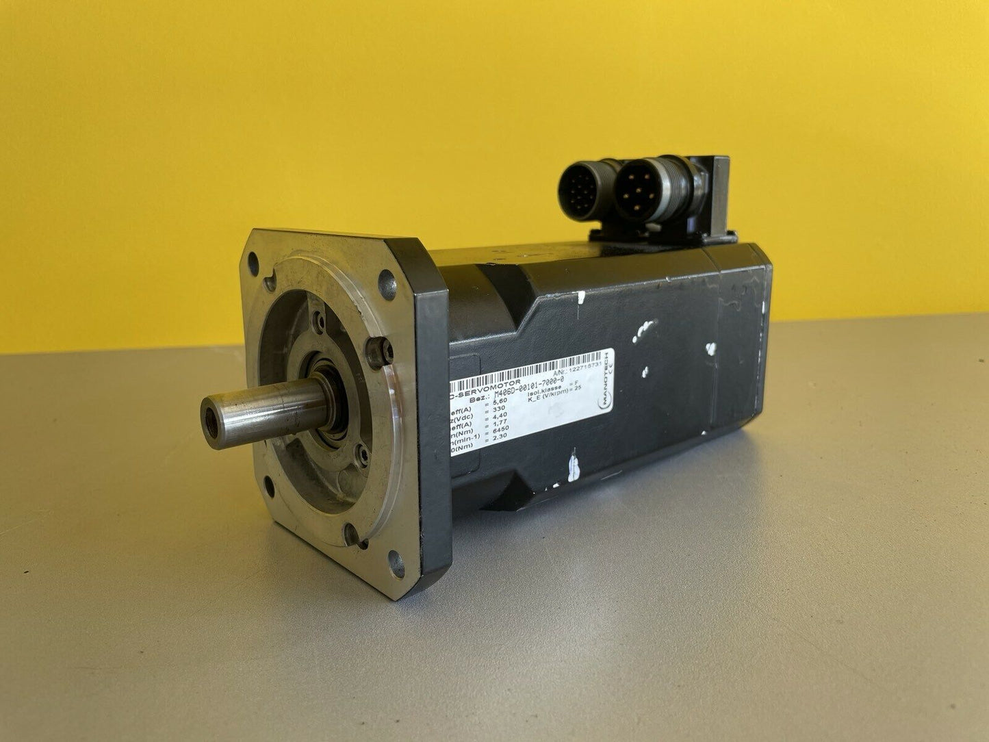 MANOTECH AC SERVO MOTOR M406D-00101-7000-0