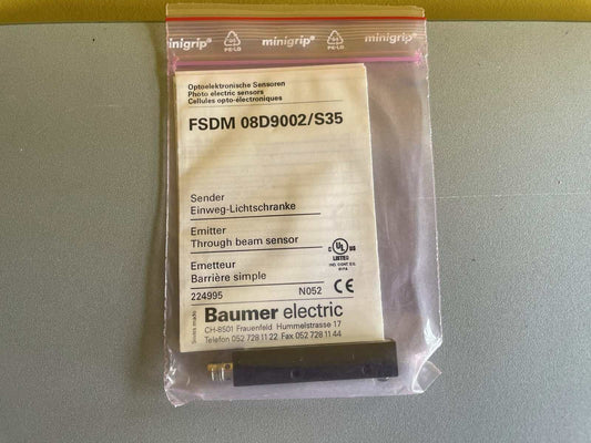 Baumer Electric Proximity Switch FSDM 08D9002/S35