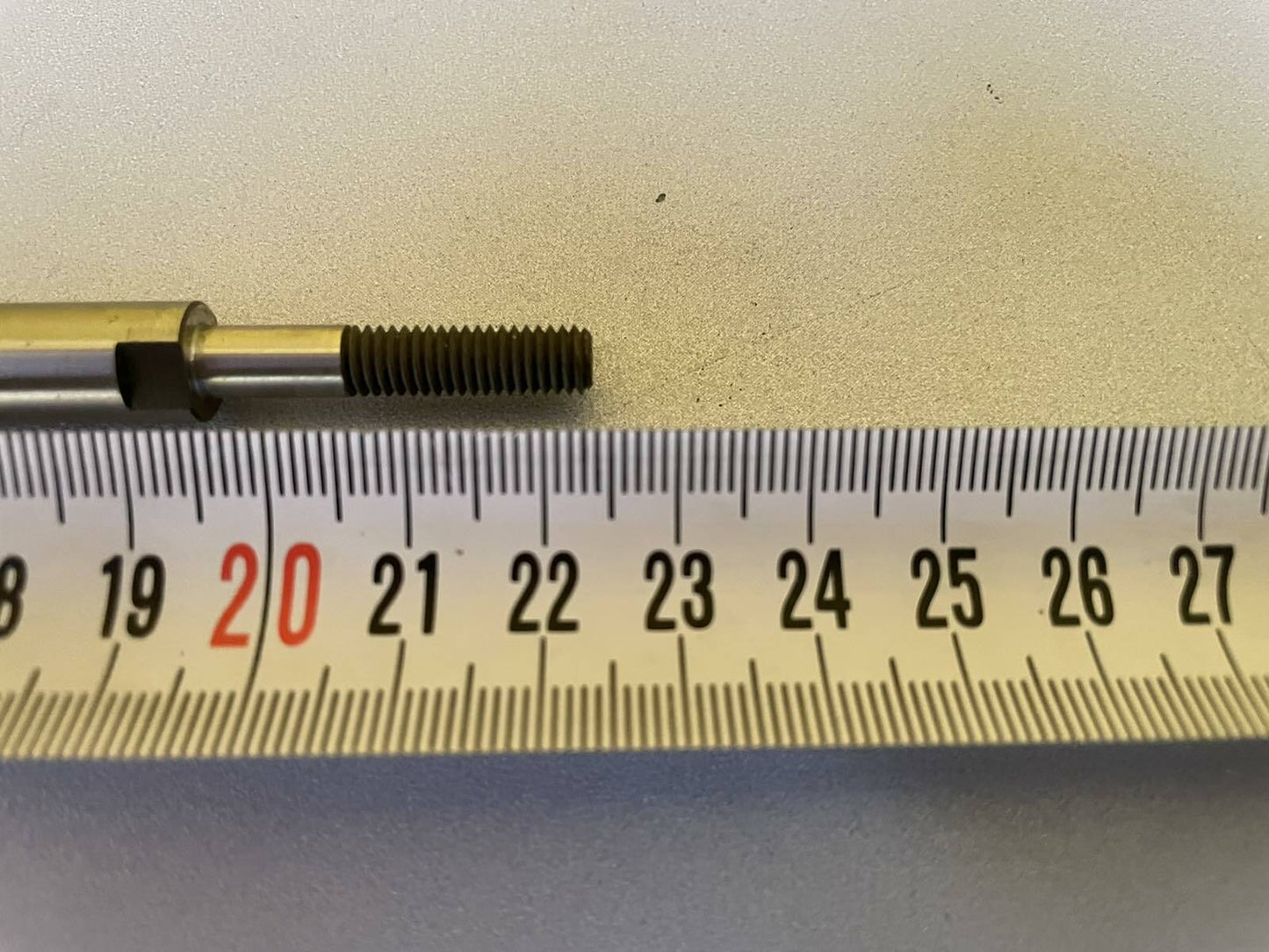 Guide rod 225mm for Schmoll Maschinen