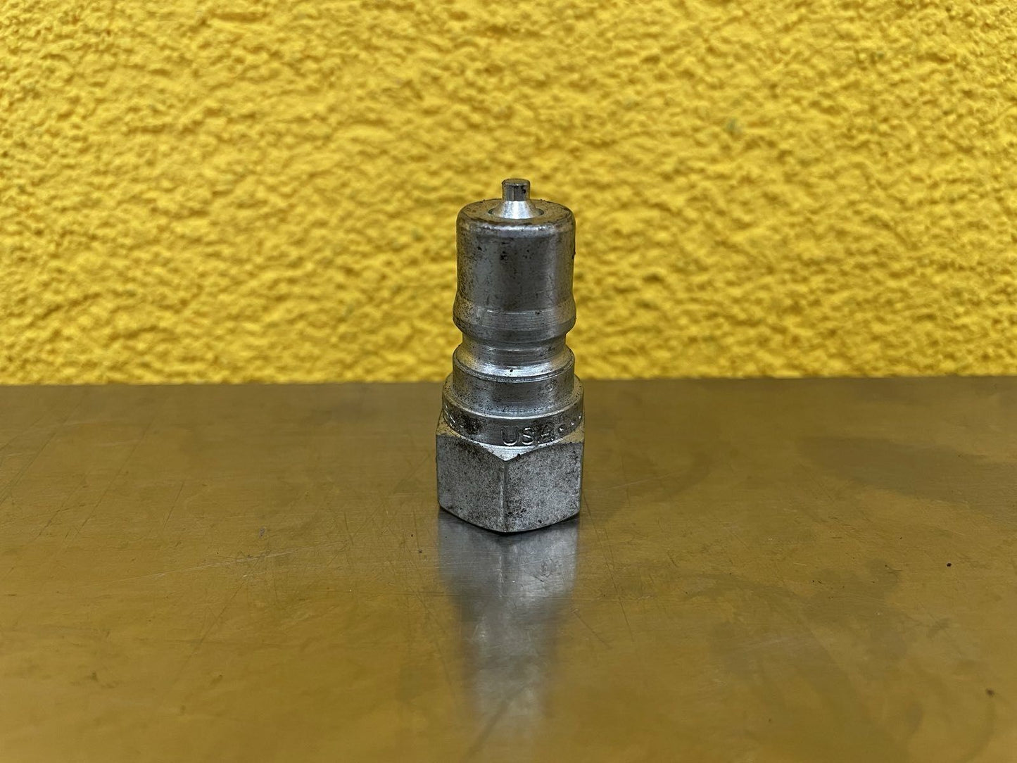 H3-63-BSPP Parker Steel Female Hydraulic Quick Connect Coupling, G 3/8 Female