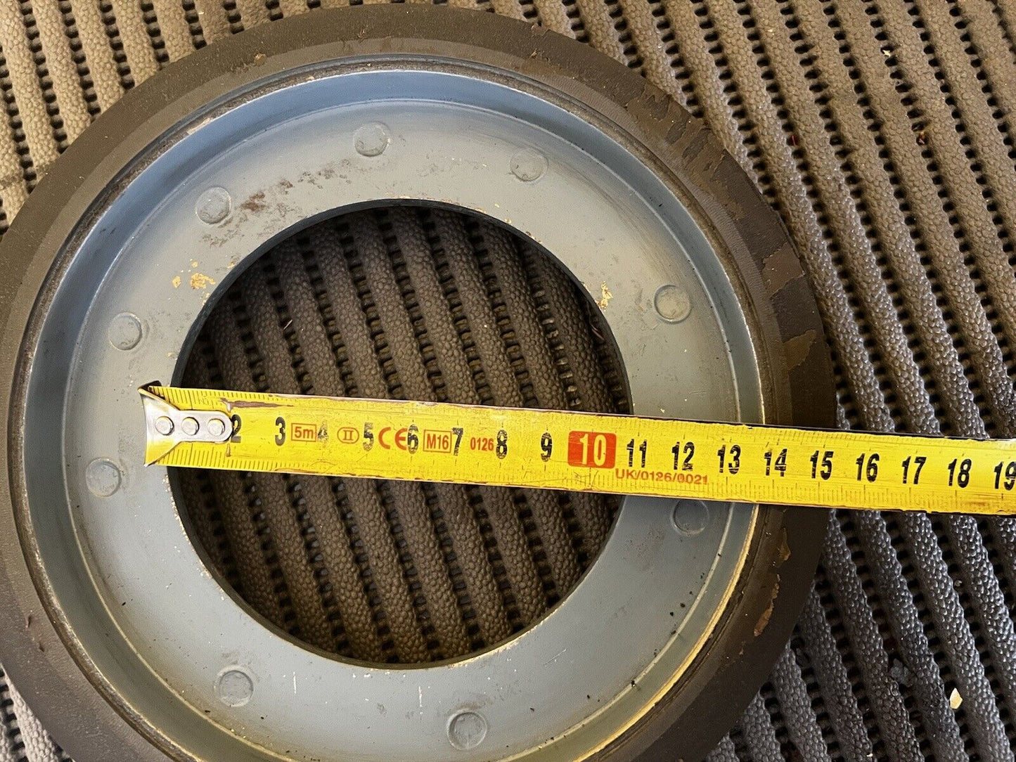 Chicago Rubber Co Inc 20 x 4cm Contact Wheel