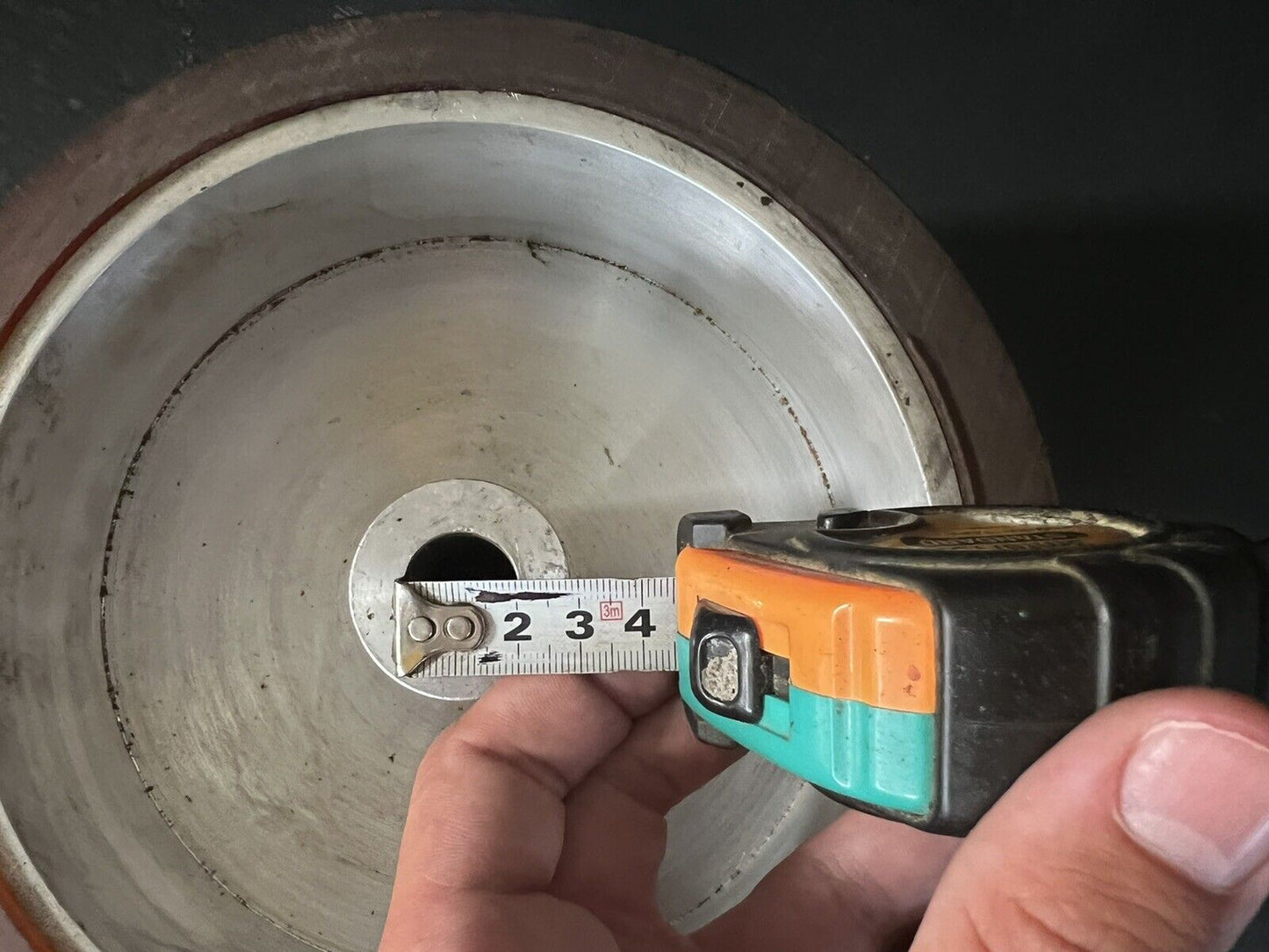 1x Chicago Rubber Co Inc 20.5cm Contact Wheel