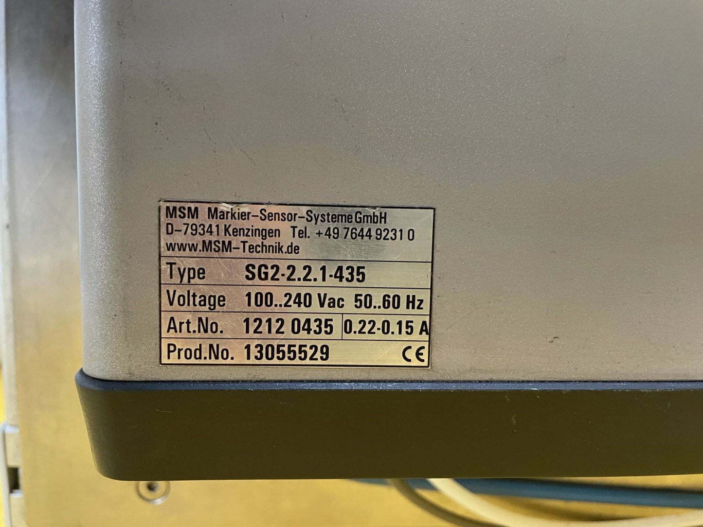 MSM Markiersysteme Sigtek 638 Marking System