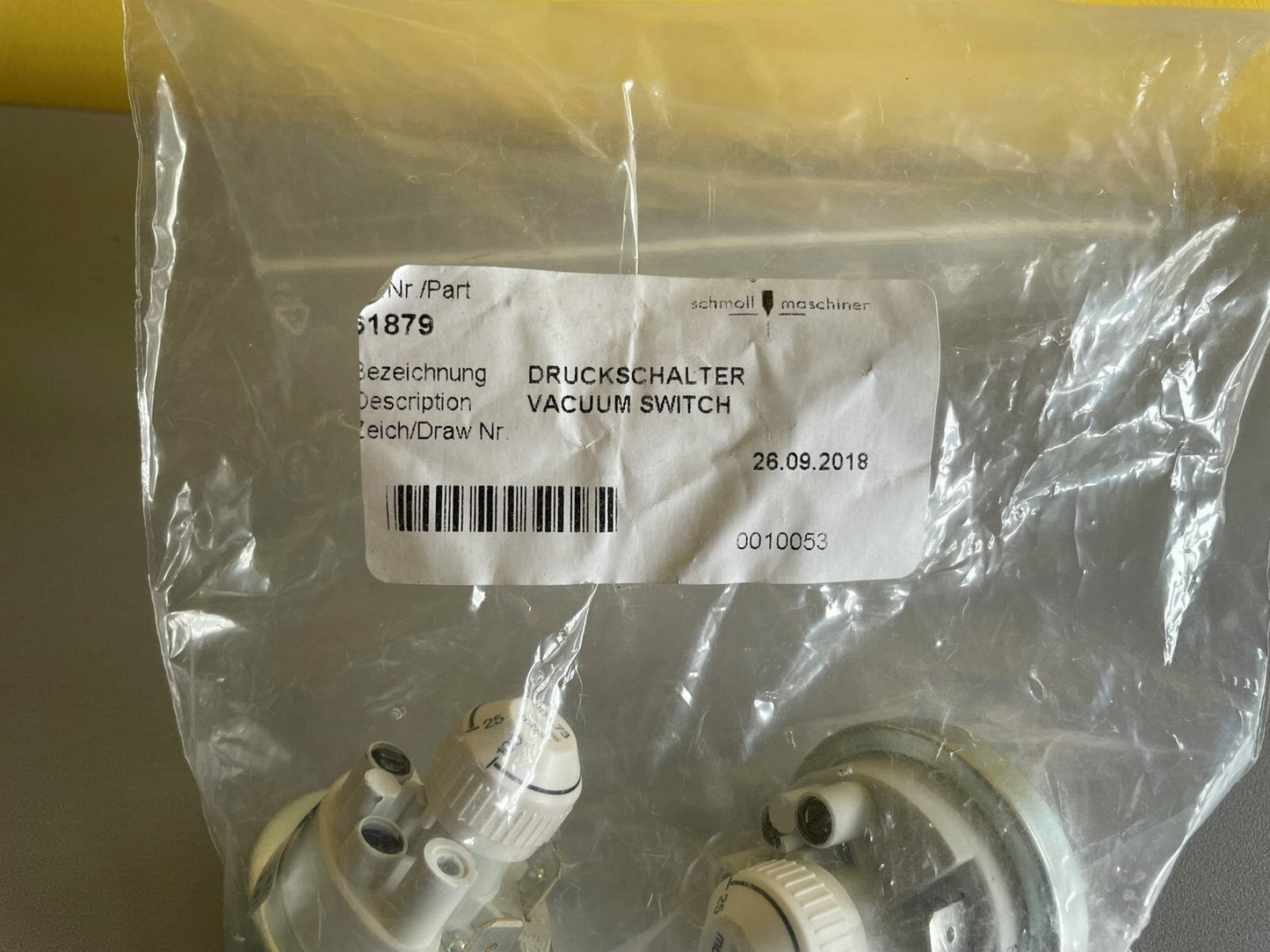 Adjustable pressure switch UDW Typ. 901.7x