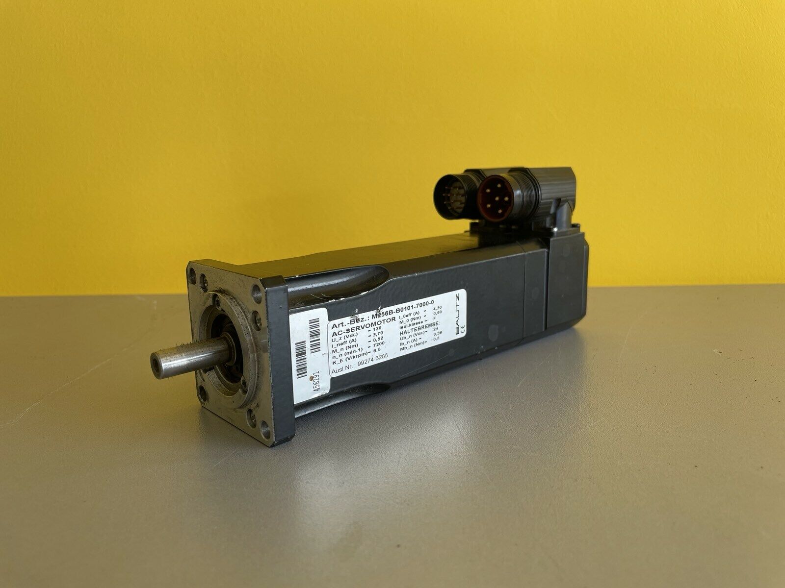 BAUTZ AC SERVO MOTOR M256B-B0101-7000-0