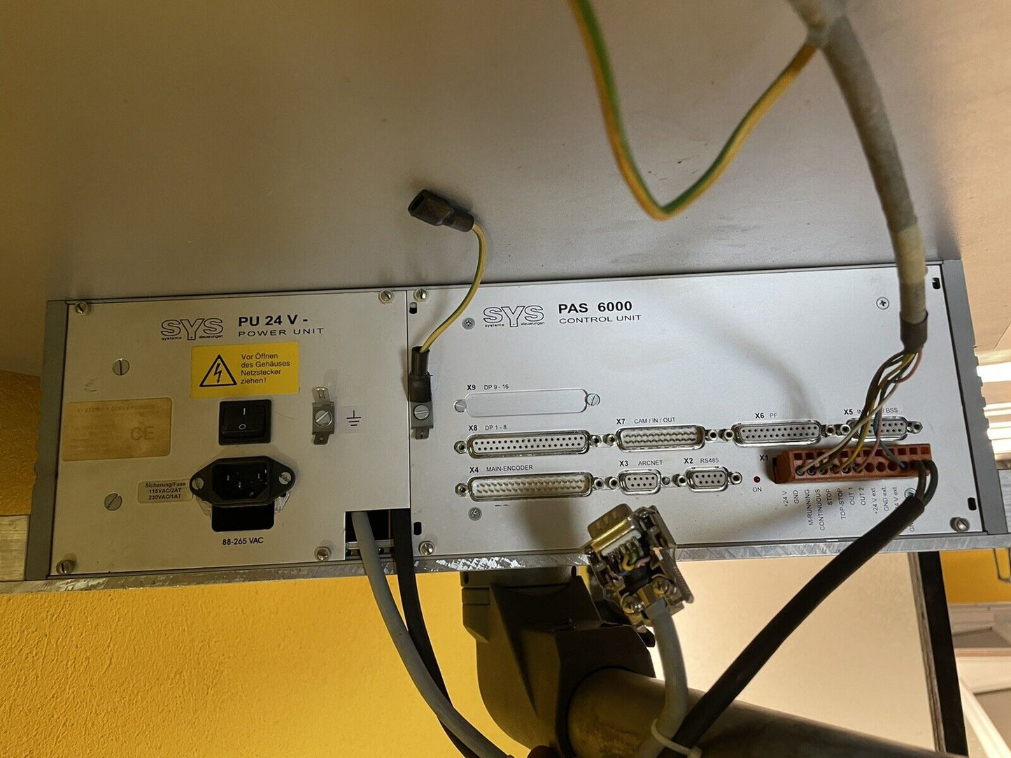 SYS Power Unit PAS 6000 Control Unit for BRUDERER Press