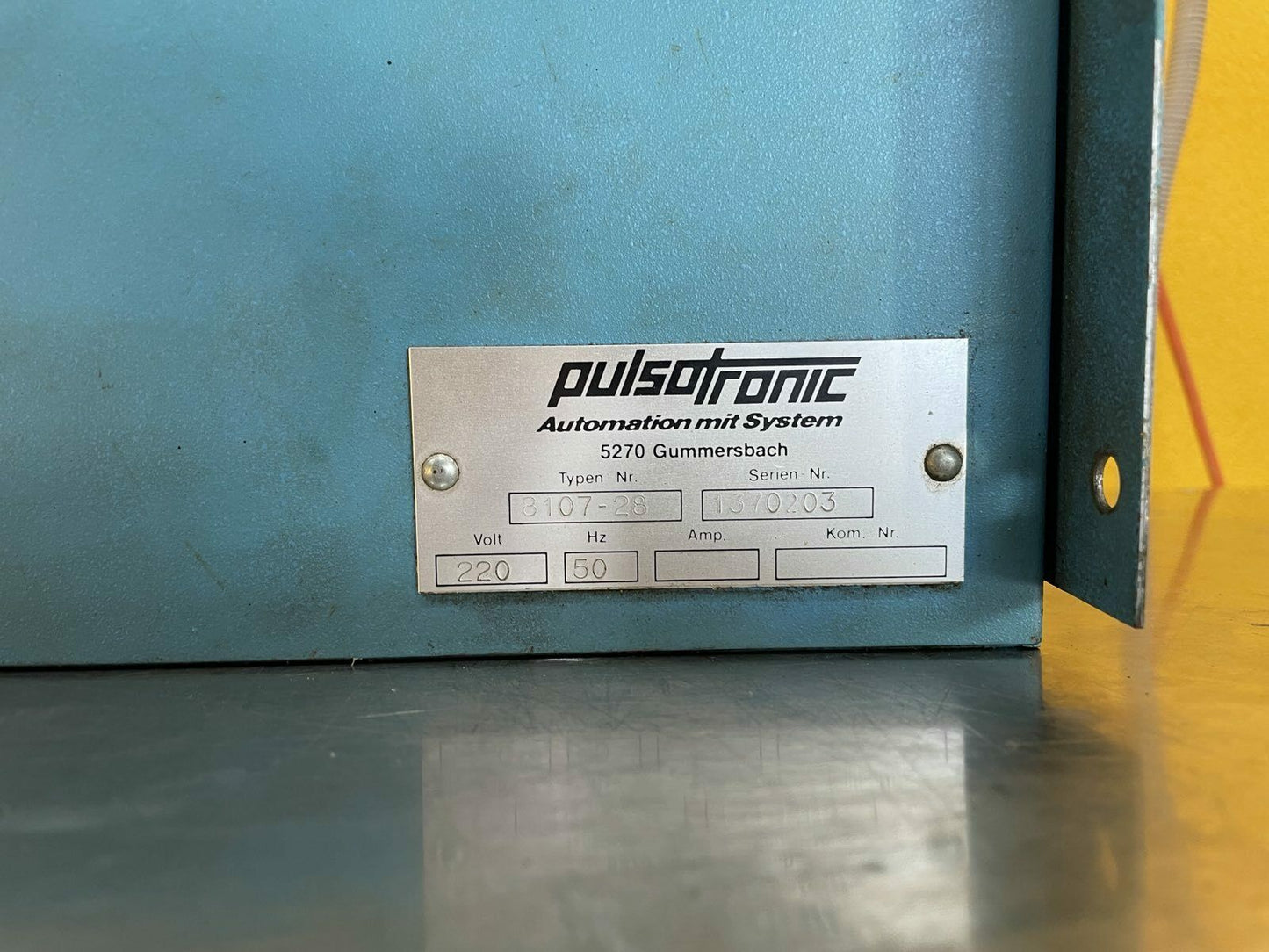 Pulsotronic 8107-28 for Bruderer press